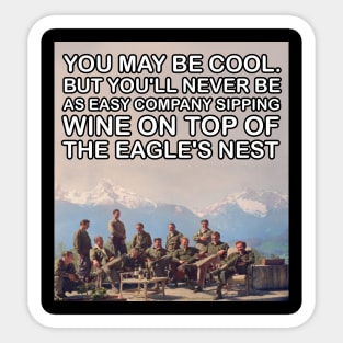 Easy company meme Sticker